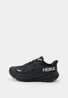 Hoka One One: Чёрные кроссовки 