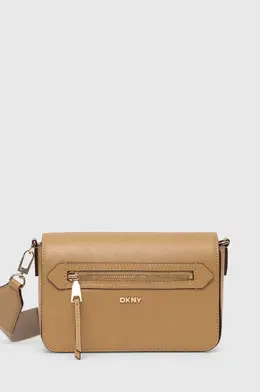 DKNY: Коричневая сумка 