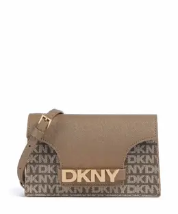 DKNY: Коричневая сумка 