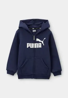 PUMA: Синяя толстовка 