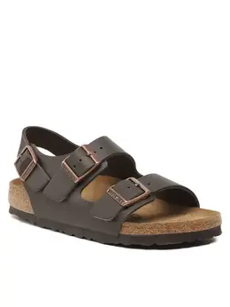 Birkenstock: Коричневые сандалии  Milano