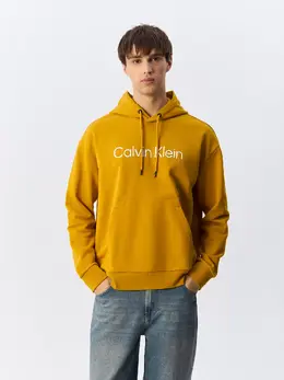 Calvin Klein: Жёлтая толстовка 