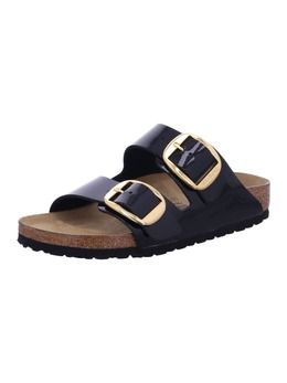 Birkenstock: Чёрные сабо 