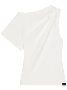 Courrèges: Белая футболка 
