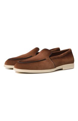 Santoni: Коричневые туфли 