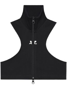 Courrèges: Чёрная куртка 