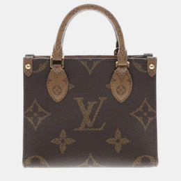 Louis Vuitton: Коричневая сумка 