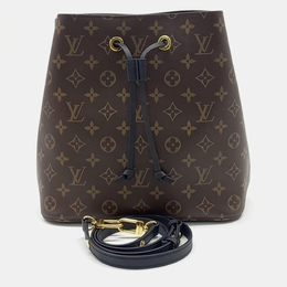 Louis Vuitton: Коричневая сумка 