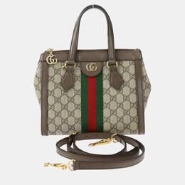 Gucci: Бежевая сумка  GG