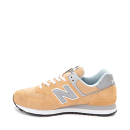 New Balance: Жёлтые кроссовки  574