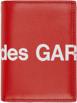 Comme des Garçons Wallet: Красный кошелёк 