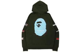 A BATHING APE: Зелёная толстовка 