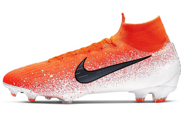 Nike: Оранжевые кеды  Mercurial