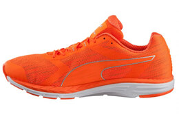 PUMA: Оранжевые кроссовки  Ignite