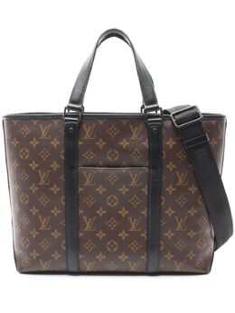 Louis Vuitton Pre-Owned: Коричневая сумка-шоппер 