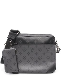 Louis Vuitton Pre-Owned: Чёрная сумка 