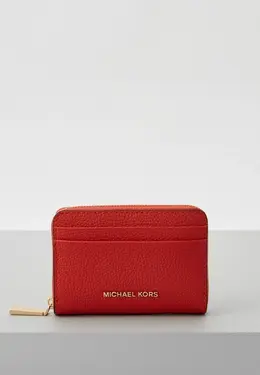 Michael Michael Kors: Красный кошелёк 