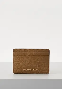 Michael Michael Kors: Бежевый картхолдер 