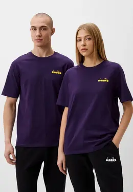 Diadora: Фиолетовая футболка 