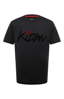 Kiton: Хлопковая футболка 