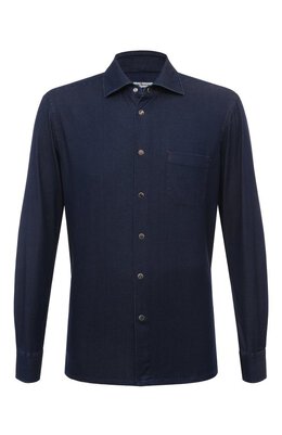 Kiton: Джинсовая рубашка 