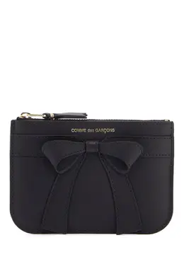 Comme Des Garcons Wallet: Чёрный кошелёк 