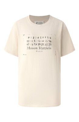 Maison Margiela: Хлопковая футболка 