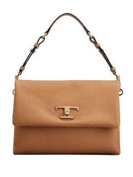 Tod's: Коричневая сумка  Timeless