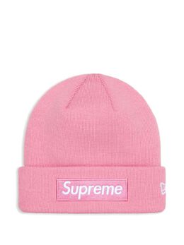 Supreme: Розовая шапка  Box Logo
