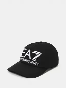 EA7 Emporio Armani: Чёрная кепка 