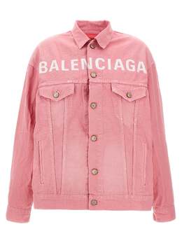 Balenciaga: Куртка с вышивкой 