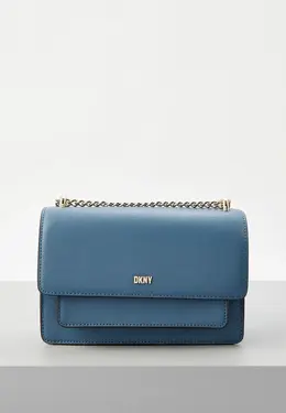 DKNY: Голубая сумка 