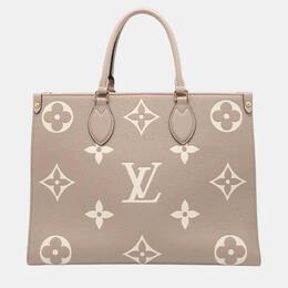 Louis Vuitton: Двухцветная сумка-шоппер 