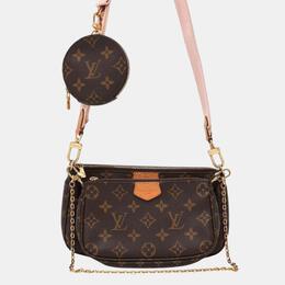 Louis Vuitton: Коричневая сумка  Pochette Accessoires