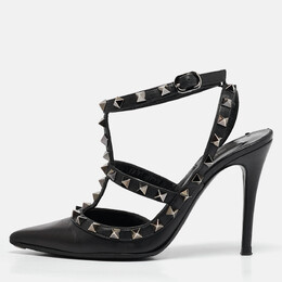 Valentino: Чёрные туфли  Rockstud