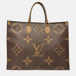 Louis Vuitton: Коричневая сумка 