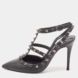 Valentino: Чёрные туфли  Rockstud