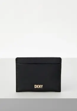 DKNY: Чёрный картхолдер 