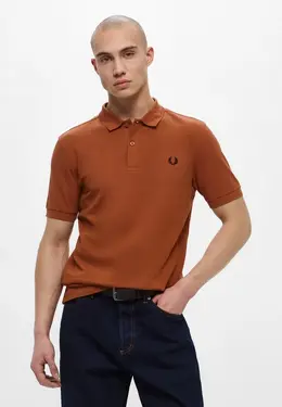 Fred Perry: Коричневое поло 