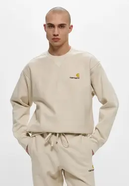 Carhartt WIP: Бежевый свитшот 