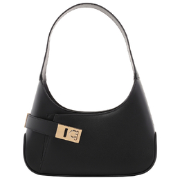 Ferragamo: Чёрная сумка 