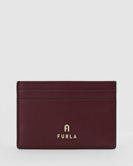 FURLA: Бордовый картхолдер 