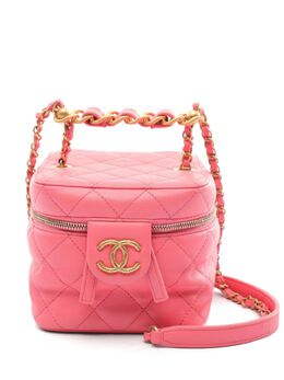 CHANEL Pre-Owned: Розовая сумка 