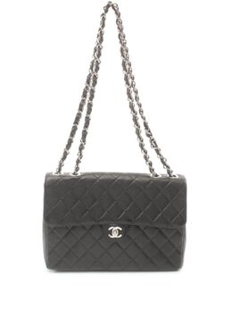 CHANEL Pre-Owned: Чёрная сумка 