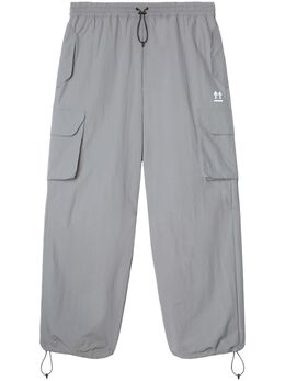 Off-White: Светлые брюки  Parachute