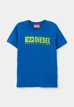 Diesel: Синяя футболка 