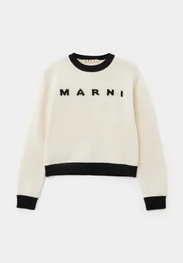 Marni: Бежевый свитер 