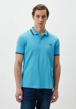 Fred Perry: Голубое поло 