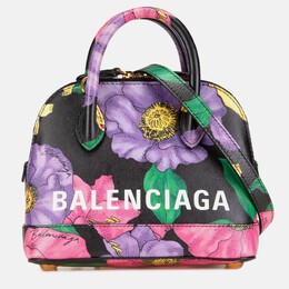 Balenciaga: Чёрная сумка  Ville