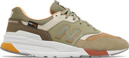 New Balance: Зелёные кроссовки  997H